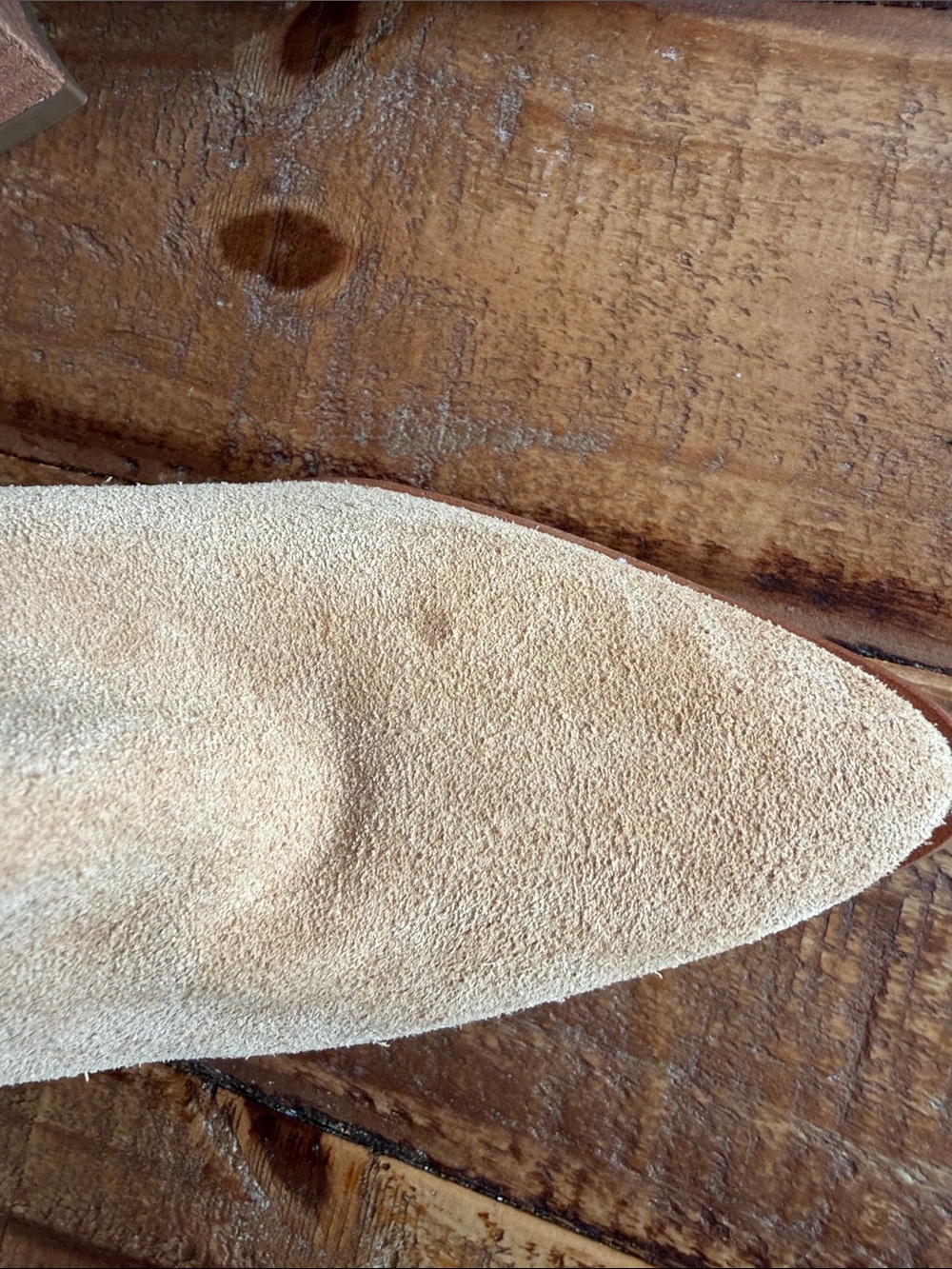 Steve Madden Tan Suede Slouch Boots - Picture 3 of 7